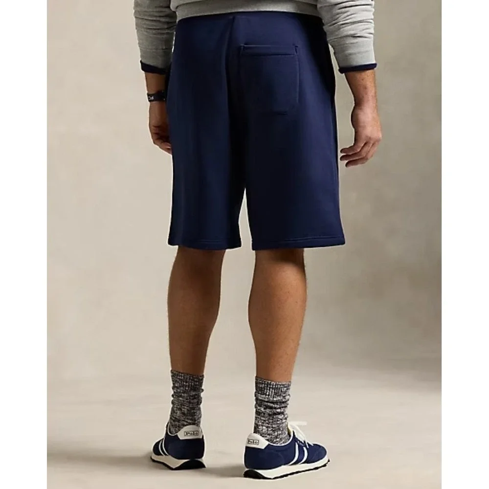 Polo Sport Ralph Lauren Fleece Shorts Navy Blue Big & Tall Men's Size 5XLT NWT
